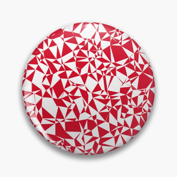 Item preview, Canada Red & White Triangular Mosaic Pattern Design designed and sold by DymondDesigns.