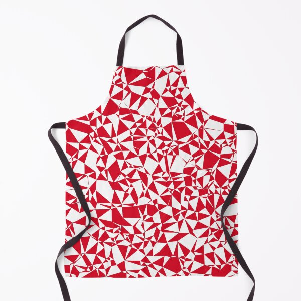 Item preview, Canada Red & White Triangular Mosaic Pattern Design designed and sold by DymondDesigns.