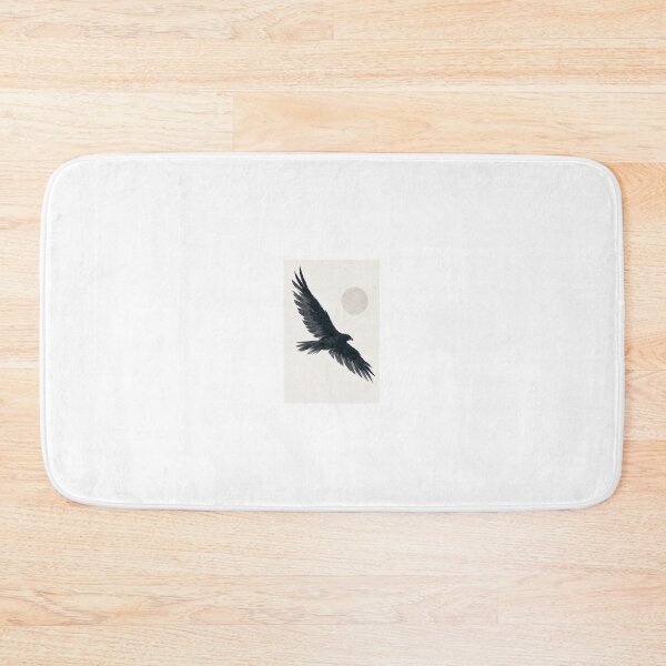 Item preview, Silent Glide | Minimal Nordic Eagle Illustration designed and sold by Norvian.