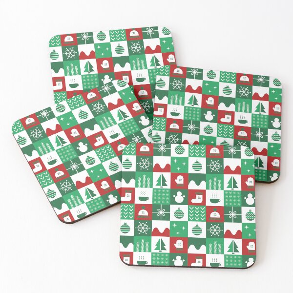 Item preview, Winter Geometric Square Pattern designed and sold by IrynaAlex.