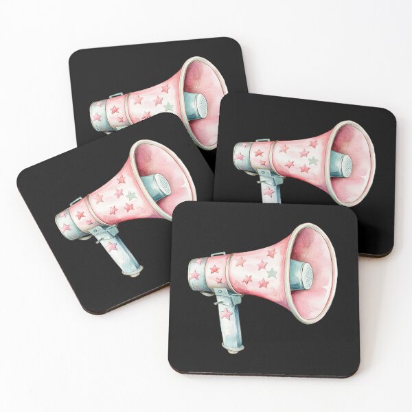Item preview, Pastel Star Megaphone designed and sold by jierrfan.