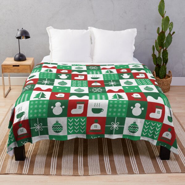 Item preview, Winter Geometric Square Pattern designed and sold by IrynaAlex.