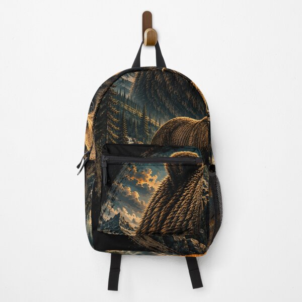 Item preview, Mountain Guardian Bear – Wilderness Wildlife Art designed and sold by TeeVibeHaus.