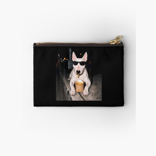 Item preview, Bull Terrier Fries Fast Food Dog Lovers Design designed and sold by Fereskabilon.