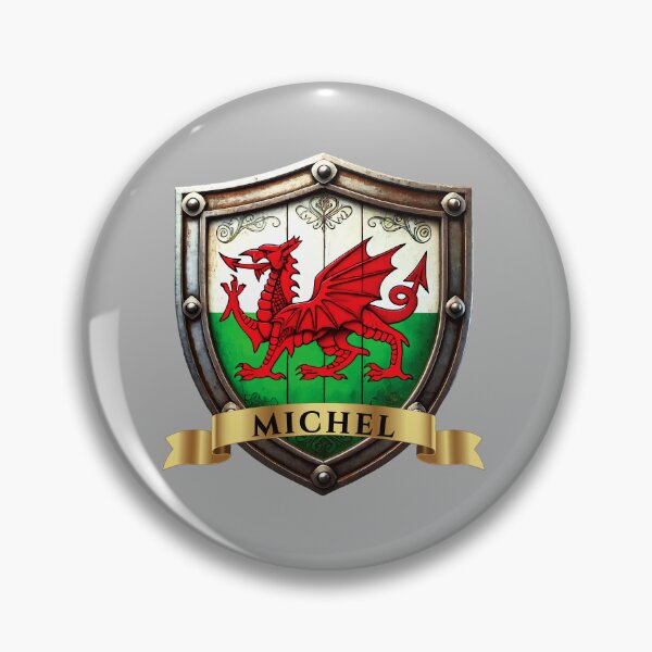 Item preview, Michel Welsh Heritage Crest Shield designed and sold by Highlandkings.