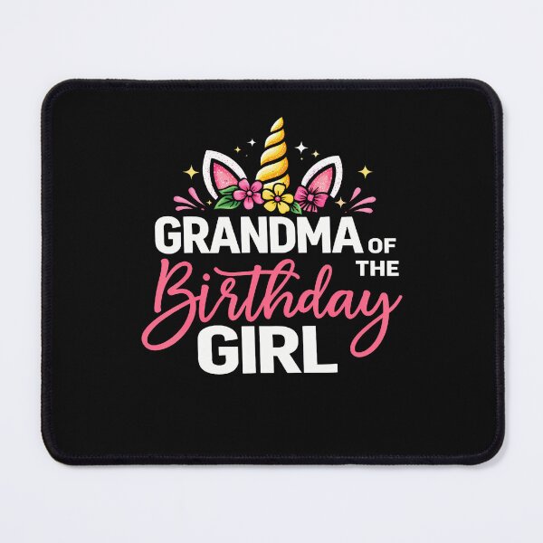 Item preview, Grandma Of The Birthday Girl Unicorn Girls Family Matching designed and sold by Fereskabilon.