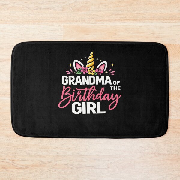 Item preview, Grandma Of The Birthday Girl Unicorn Girls Family Matching designed and sold by Fereskabilon.