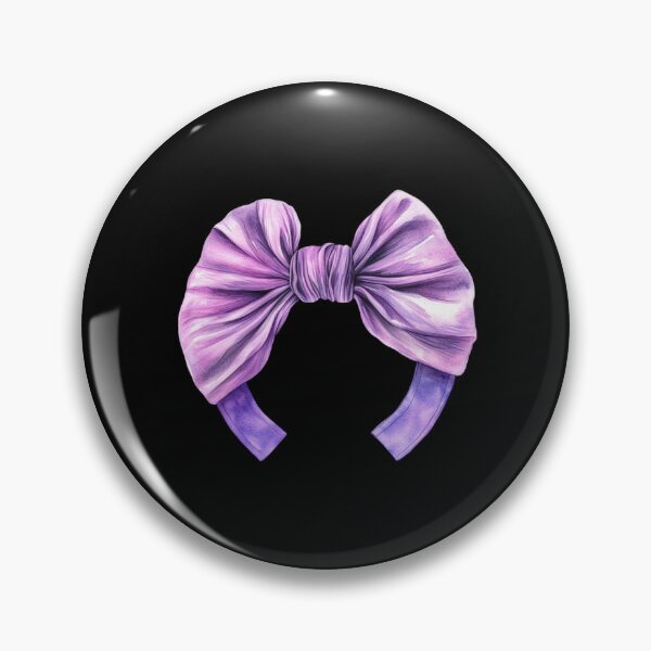 Item preview, Purple Bow Headband designed and sold by jierrfan.