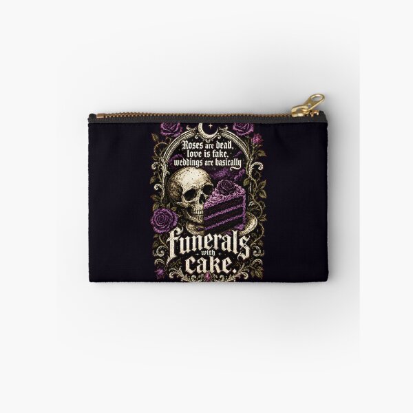 Item preview, Funerals With Cake Gothic Wedding Humor designed and sold by Victor Shadehorn.