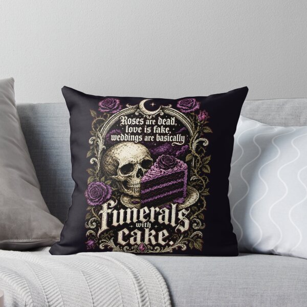 Item preview, Funerals With Cake Gothic Wedding Humor designed and sold by Victor Shadehorn.