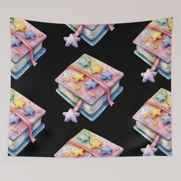 Item preview, Colorful Starry Notebook designed and sold by jierrfan.