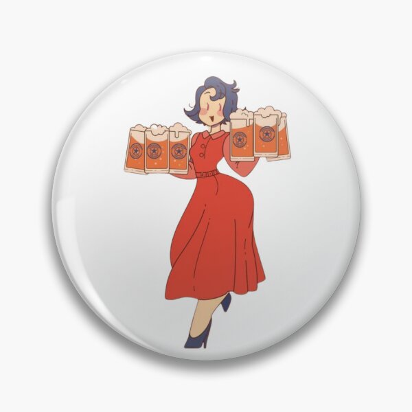 Item preview, Stardrop Saloon Waitress - Retro Vintage Saloon Girl designed and sold by DawnColony.