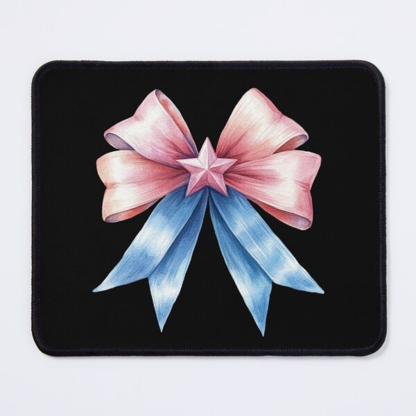 Item preview, Elegant Pink and Blue Bow designed and sold by jierrfan.