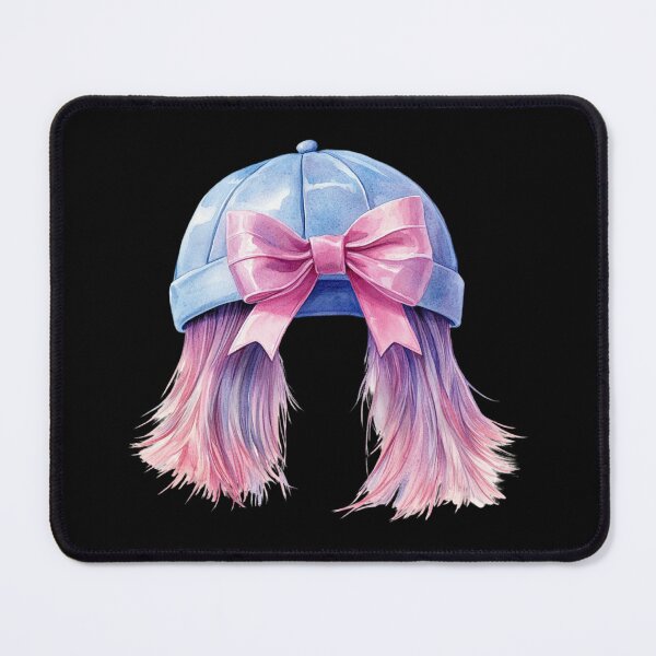 Item preview, Colorful Hat with Pink Bow designed and sold by jierrfan.