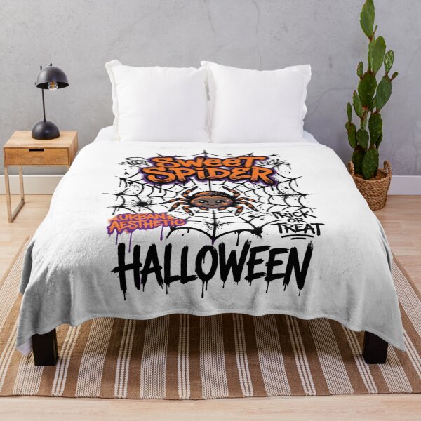 Item preview, Sweet Spider Urban Aesthetic Trick or Treat Halloween Design Tee designed and sold by DarylWelsh2024.