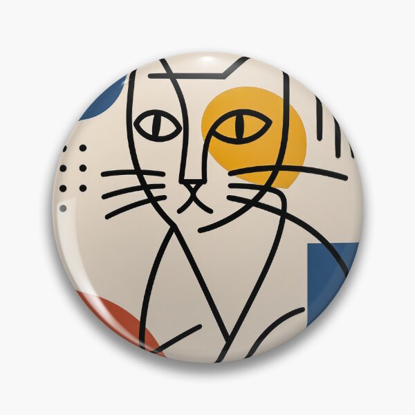 Item preview, Picatsso Minimalist Cat  designed and sold by PetsArt.