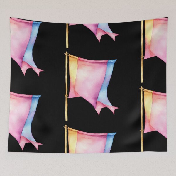 Item preview, Colorful Flag Waving Gently designed and sold by jierrfan.