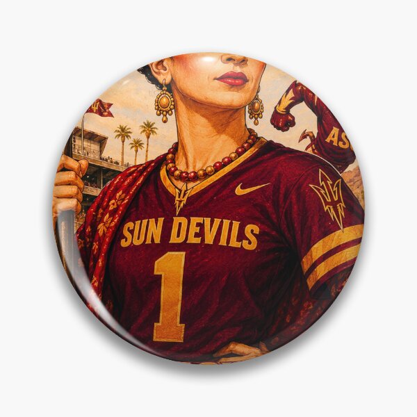 Item preview, Frida & ASU Sun Devil Sparky designed and sold by reggiemercedes.