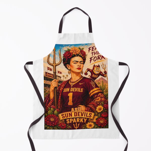 Item preview, Frida & ASU Sun Devil Sparky designed and sold by reggiemercedes.