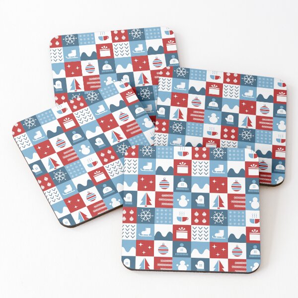 Item preview, Winter Geometric Square Pattern designed and sold by IrynaAlex.