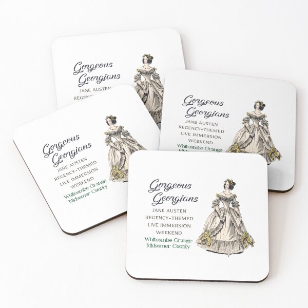 Item preview, Gorgeous Georgians II (on White) designed and sold by PawsitiveMum3.