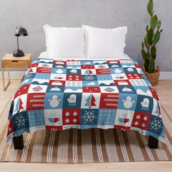 Item preview, Winter Geometric Square Pattern designed and sold by IrynaAlex.