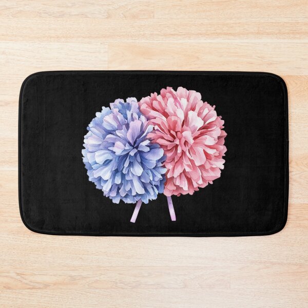 Item preview, Pink and Blue Pom Poms designed and sold by jierrfan.