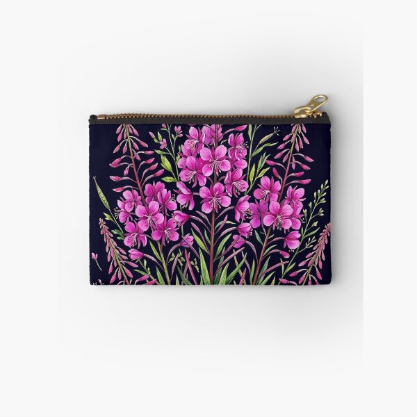 Item preview, Pink Fireweed Wildflower Botanical Floral Illustration designed and sold by LinaValearte.