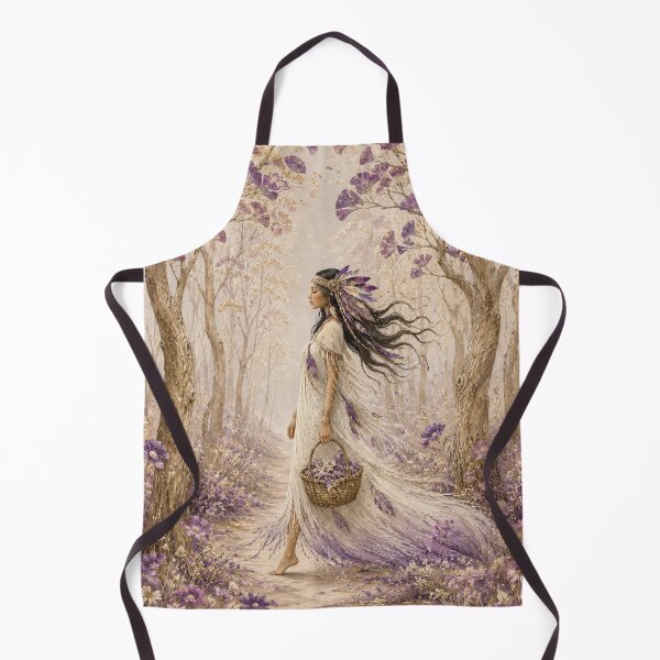 Item preview, Purple Forest Woman designed and sold by aurelixagency.