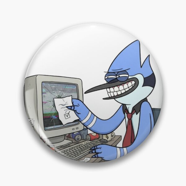 Item preview, Unhinged Blue Jay Office Desk Work Burnout Humor designed and sold by FreakToons.