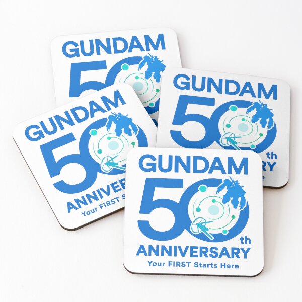 Item preview, Gundam 50th Anniversary /ガンダム50周年プロジェクト designed and sold by JCBA.