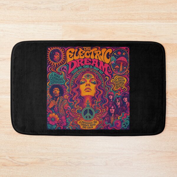 Item preview, The Electric Dream - Turn On, Tune In, Drop Out. A Mind Expanding Experience. A Psychedelic Trip Through Sound and Color. Where Imagination Becomes Reality. designed and sold by Mark Mentzer.