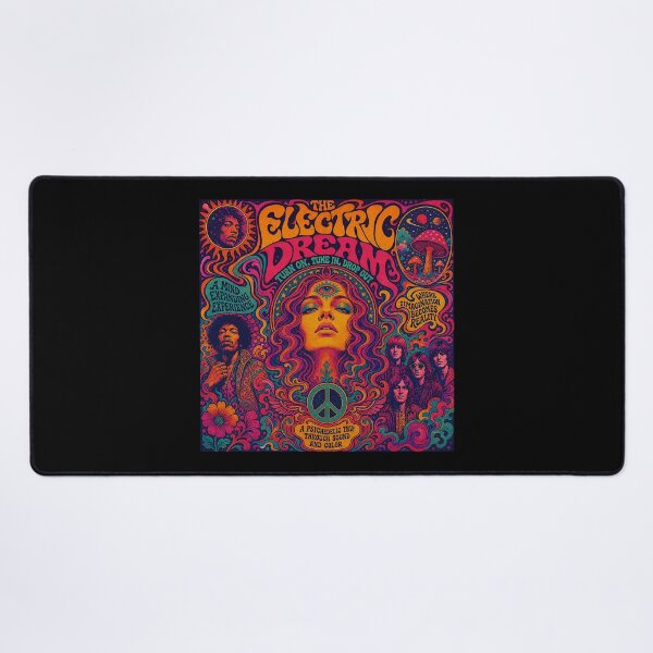 Item preview, The Electric Dream - Turn On, Tune In, Drop Out. A Mind Expanding Experience. A Psychedelic Trip Through Sound and Color. Where Imagination Becomes Reality. designed and sold by Mark Mentzer.