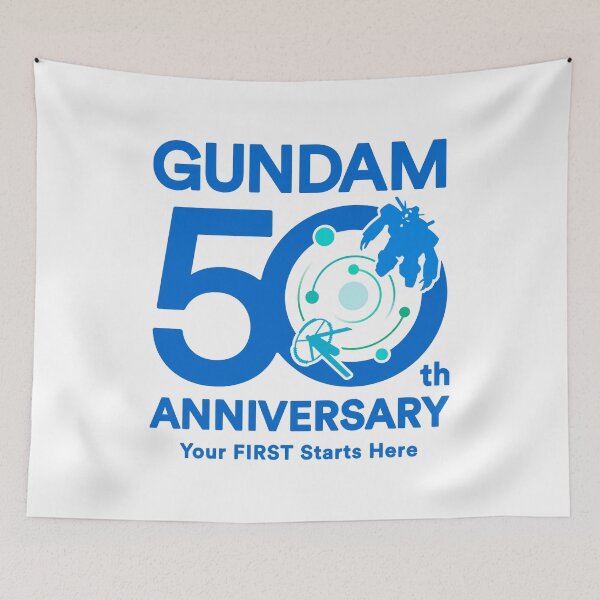Item preview, Gundam 50th Anniversary /ガンダム50周年プロジェクト designed and sold by JCBA.