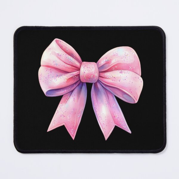 Item preview, Sparkling Pink Ribbon Bow designed and sold by jierrfan.