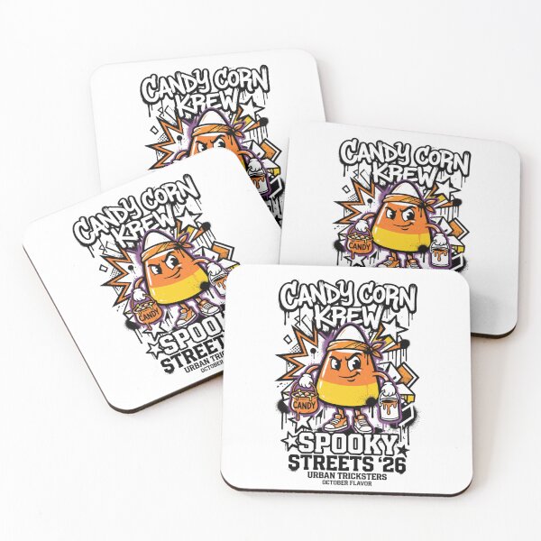 Item preview, Candy Corn Krew Spooky Streets Urban Tricksters Halloween Design Tee designed and sold by DarylWelsh2024.