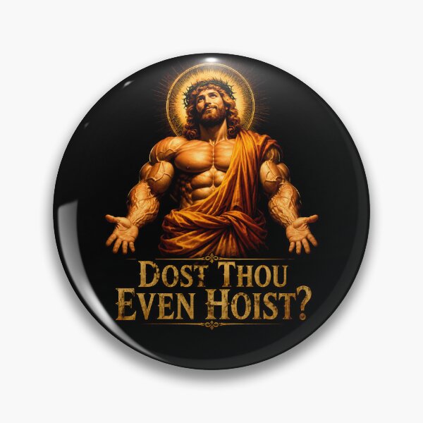 Item preview, Dost Thou Even Hoist? Biblical Gym Parody designed and sold by Victor Shadehorn.