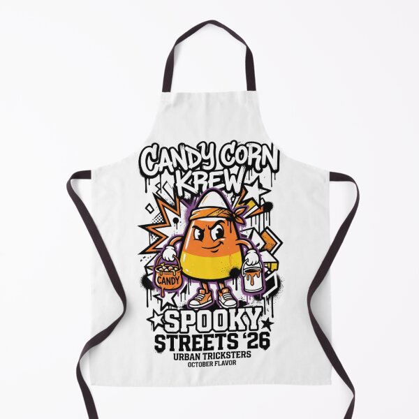 Item preview, Candy Corn Krew Spooky Streets Urban Tricksters Halloween Design Tee designed and sold by DarylWelsh2024.