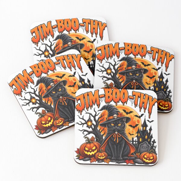 Item preview, Halloween Black Cat Witch T-Shirt designed and sold by DealNest.