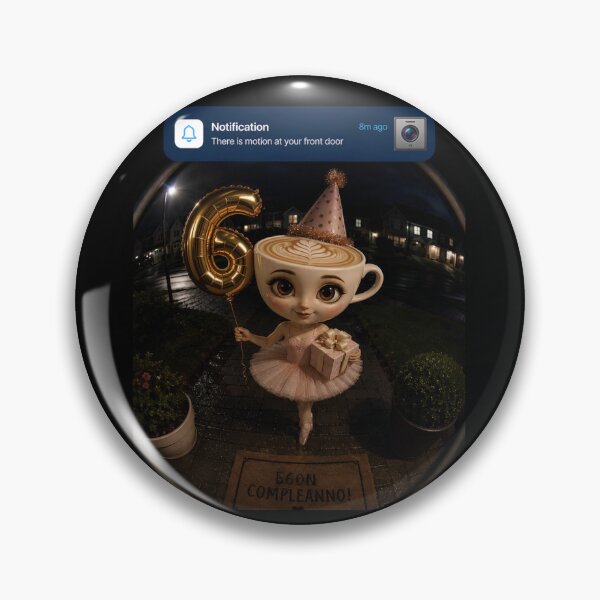 Item preview, There Is Motion At Your Front Door Ballerina Cappuccina designed and sold by EwaVerse.