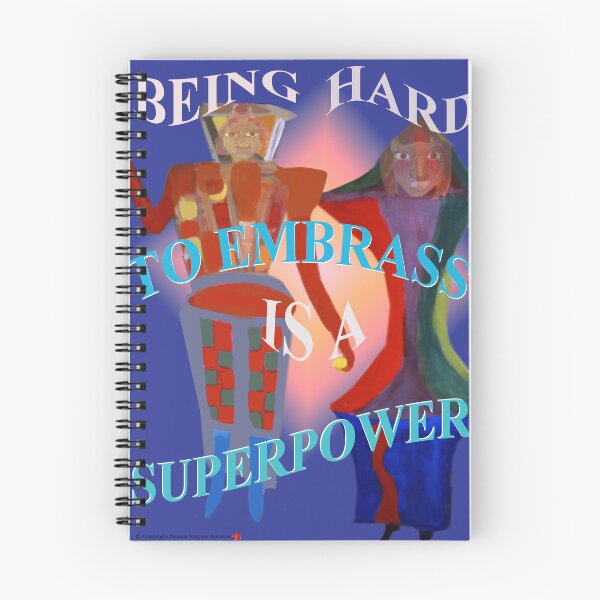 Item preview, " BEING HARD TO EMBRASS IS A SUPERPOWER" no.17 designed and sold by VAVibrationArt.