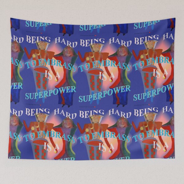 Item preview, " BEING HARD TO EMBRASS IS A SUPERPOWER" no.17 designed and sold by VAVibrationArt.