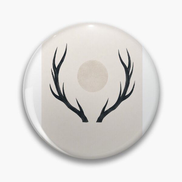 Item preview, Silent Crown | Minimal Nordic Elk Antler Illustration designed and sold by Norvian.