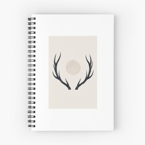 Item preview, Silent Crown | Minimal Nordic Elk Antler Illustration designed and sold by Norvian.