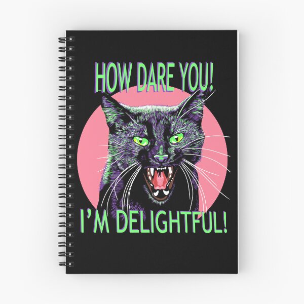 Item preview, Angry Black Cat Gift  designed and sold by CasualAfterlife.