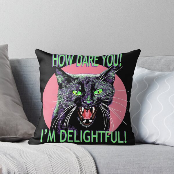 Item preview, Angry Black Cat Gift  designed and sold by CasualAfterlife.