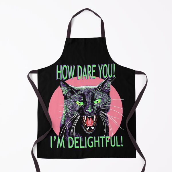 Item preview, Angry Black Cat Gift designed and sold by CasualAfterlife.