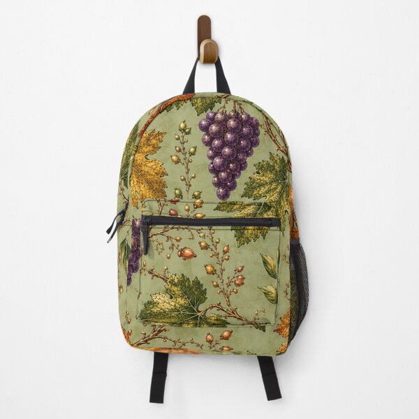 Item preview, Vintage Autumn Grapevine Leaves and Grapes Pattern Fall Color Fall Season designed and sold by Luvjesus2.