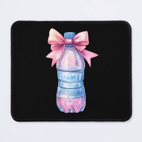 Item preview, Water Bottle with Pink Bow designed and sold by jierrfan.