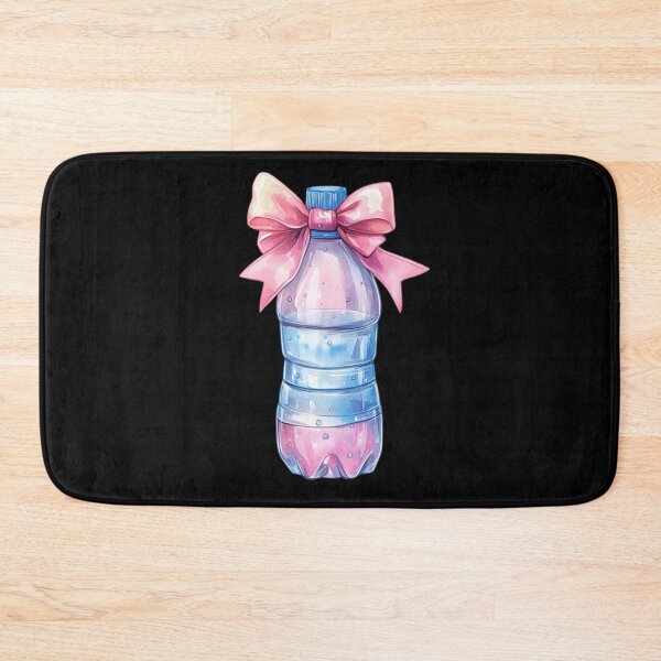 Item preview, Water Bottle with Pink Bow designed and sold by jierrfan.